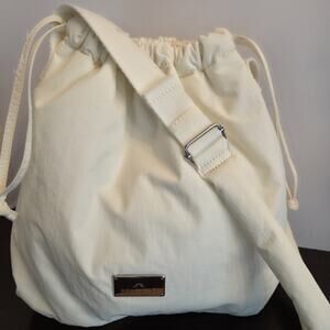 Doughnut Canele Softies Series Crossbody Bag In Color Chalk New Adjustable